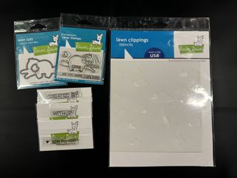 Lawn Fawn Stamps, Dies & Stencil