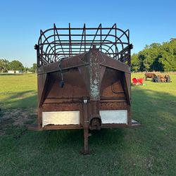 Gooseneck Stock Cattle Horse Trailer
