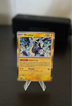 Miraidon 028/084 Me05: Pitch Black Holo