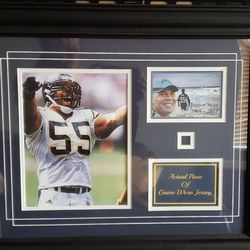 Junior Seau Framed 