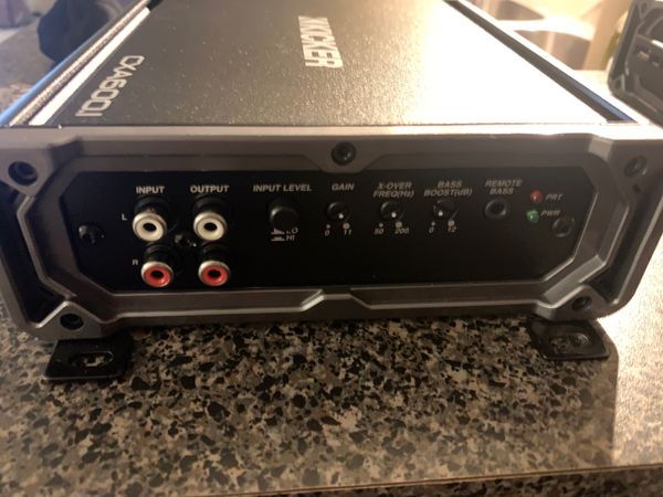 Kicker CXA600.1 amp for Sale in Pembroke Pines, FL - OfferUp