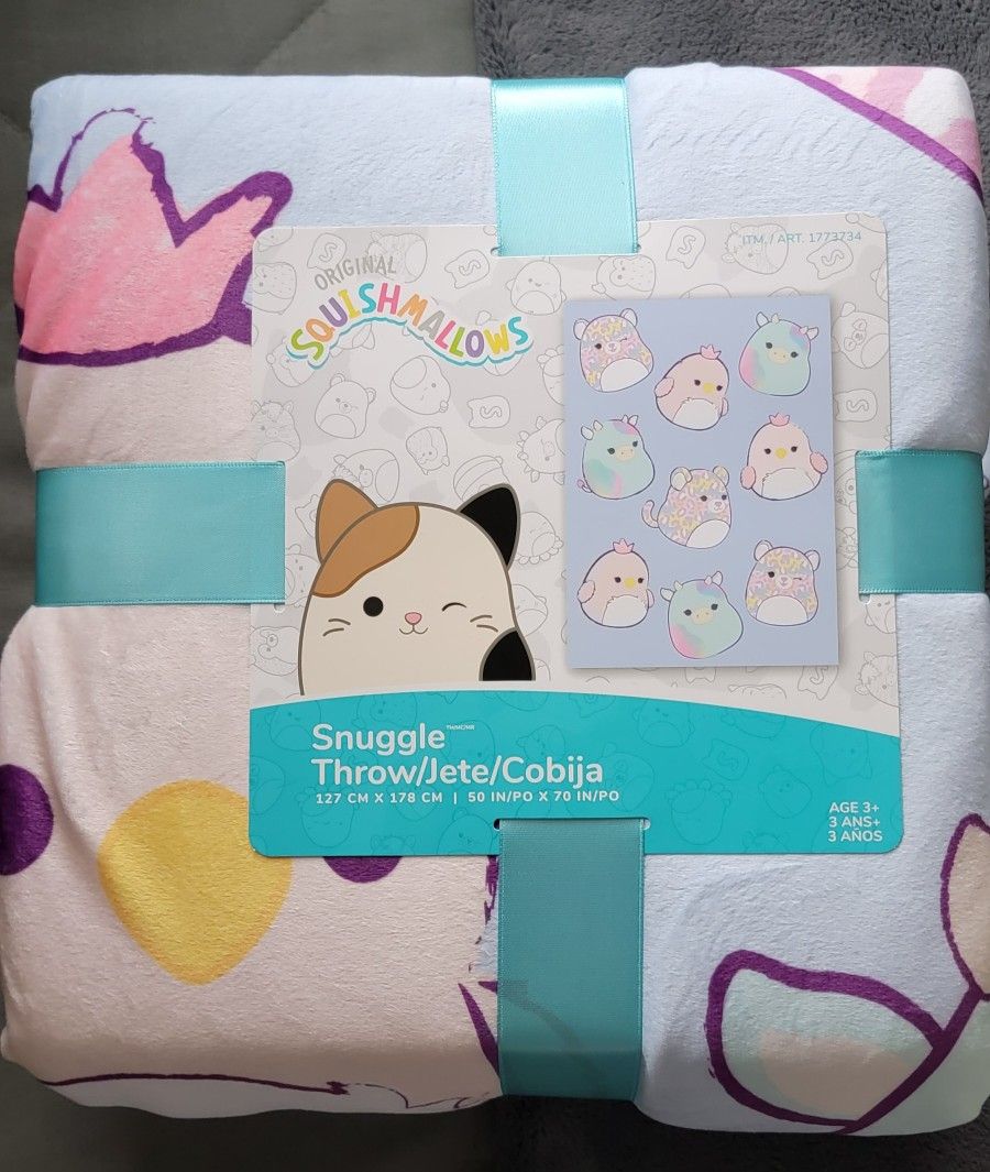 Squishmallows Throw