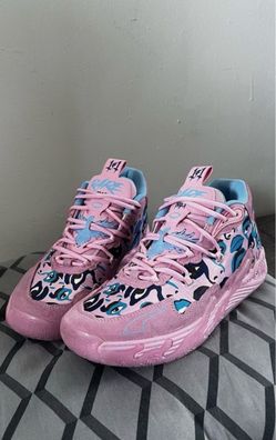 Puma MB.03 Rare Pink Basketball Sneakers 5.5