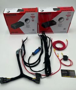Kicker Key amplifiers 200.4 & 500.1
