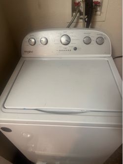Whirlpool washer and dryer