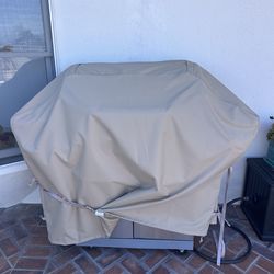 BBQ grill cover - canvas
