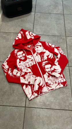 asaali red hoodie authentic