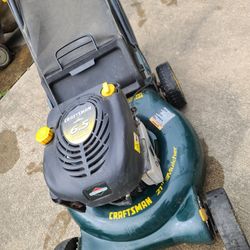 Lawn Mower With Bag 
