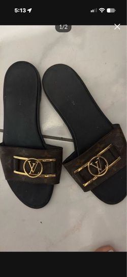 LV used sandals