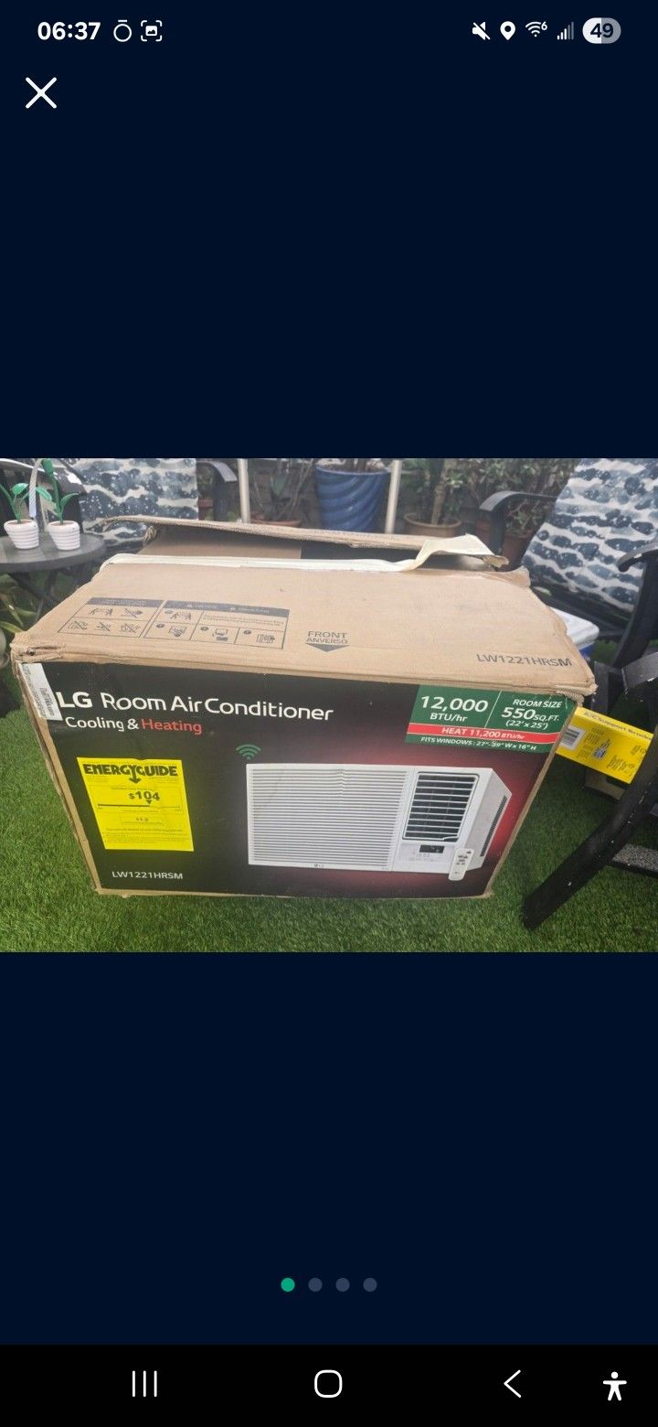 AC - LG Large Window AC Unit