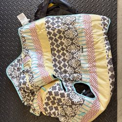 Baby shopping cart cover