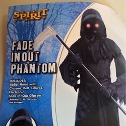 New Spirit Halloween Costume Fade In/ Out Phantom