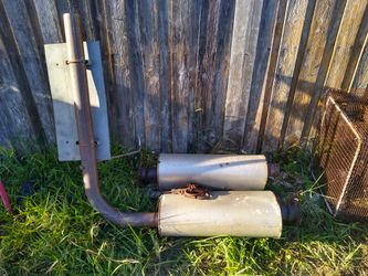 Rv COMPLETE EXHAUST SYSTEM For a WORKHORSE RV