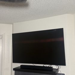 65” Samsung TV  & Samsung Sound Bar & Sub