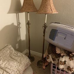 Two Antique Lamps