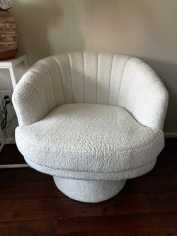 White Cushion Chair