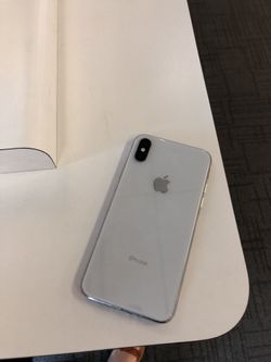 IPhone X 256gb Silver AT&T
