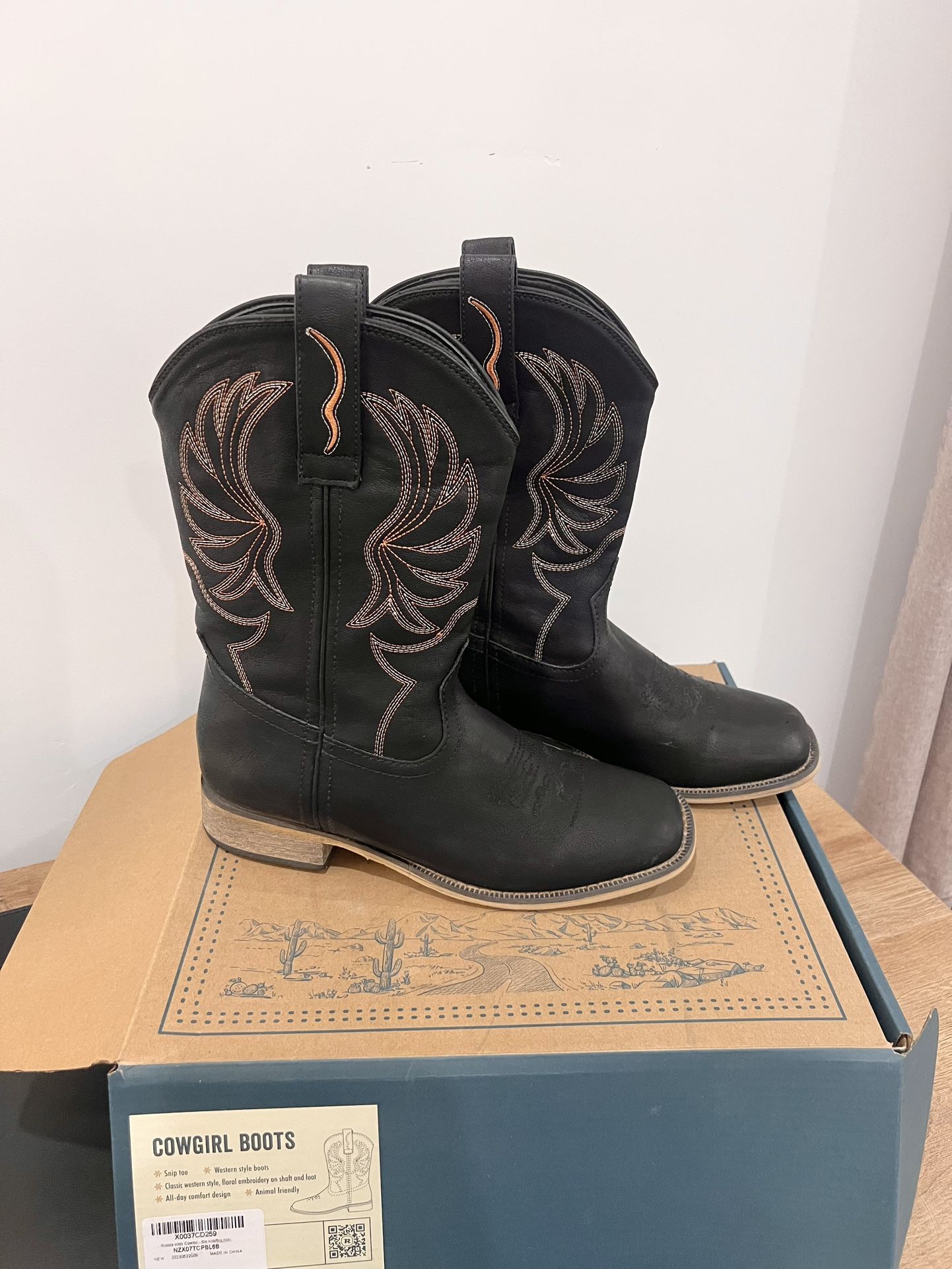 Kids Cowgirl Boots Big Kid