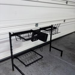 🍽️ Kitchen Sink Organizer Rack – $35