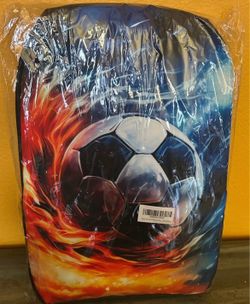 New Soccer Theme Backpack. 3 piece