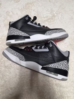Air Jordan 3 Retro Black Cement Size 13