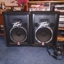 Peavey speakers mint condition