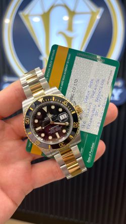 Rolex Submariner Two Tone Black Insert 2019