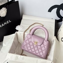 A classic women's handbag.
