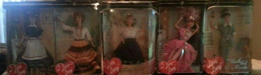 5 I love Lucy doll in never open boxes