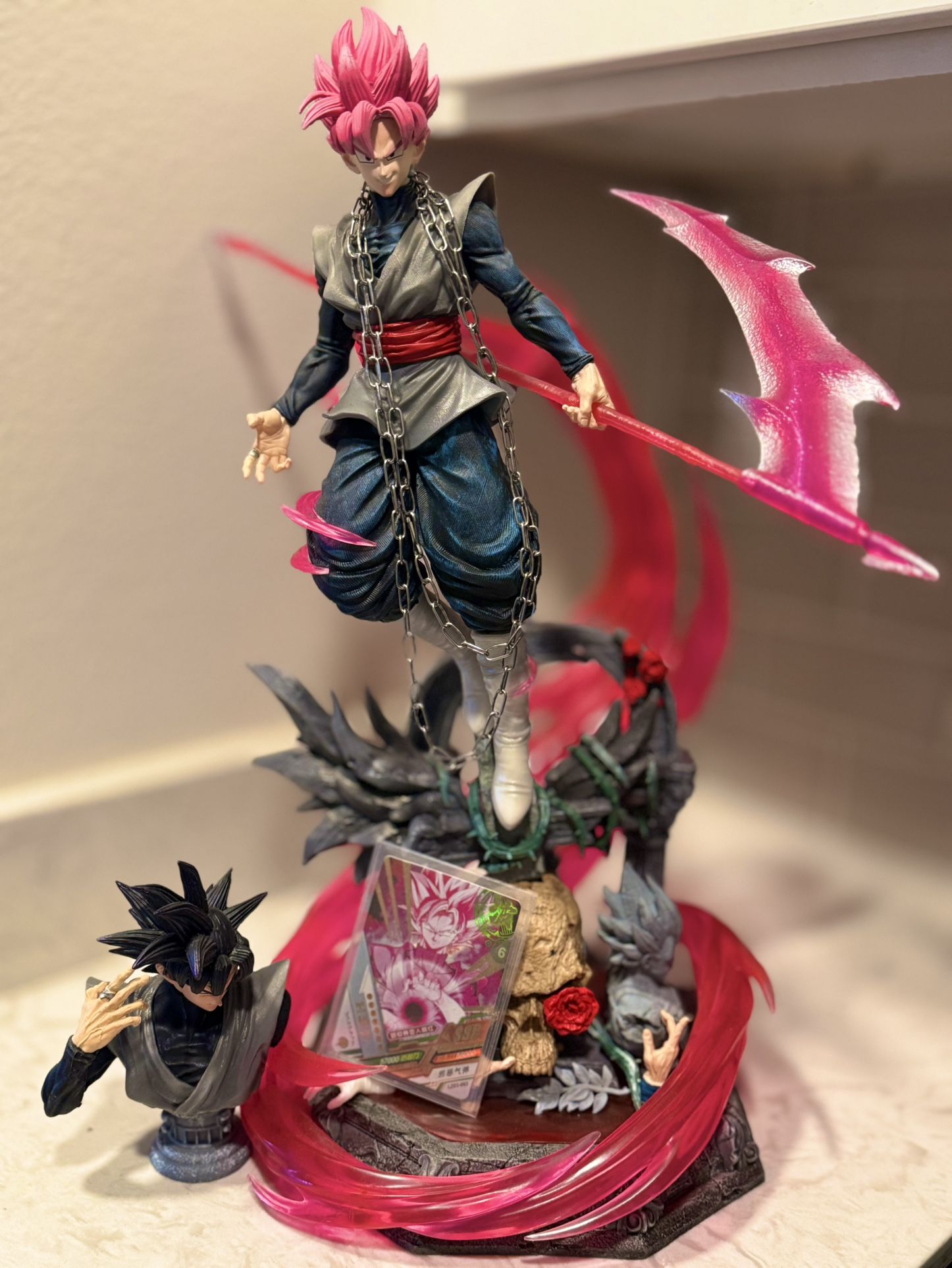 Goku Black w/box Extra Head And Card