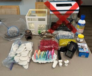 Betta Fish Tank and Accessories