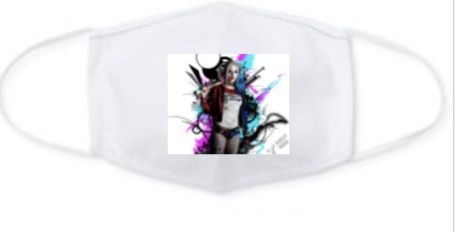 Harley Quinn Decretive Face Mask