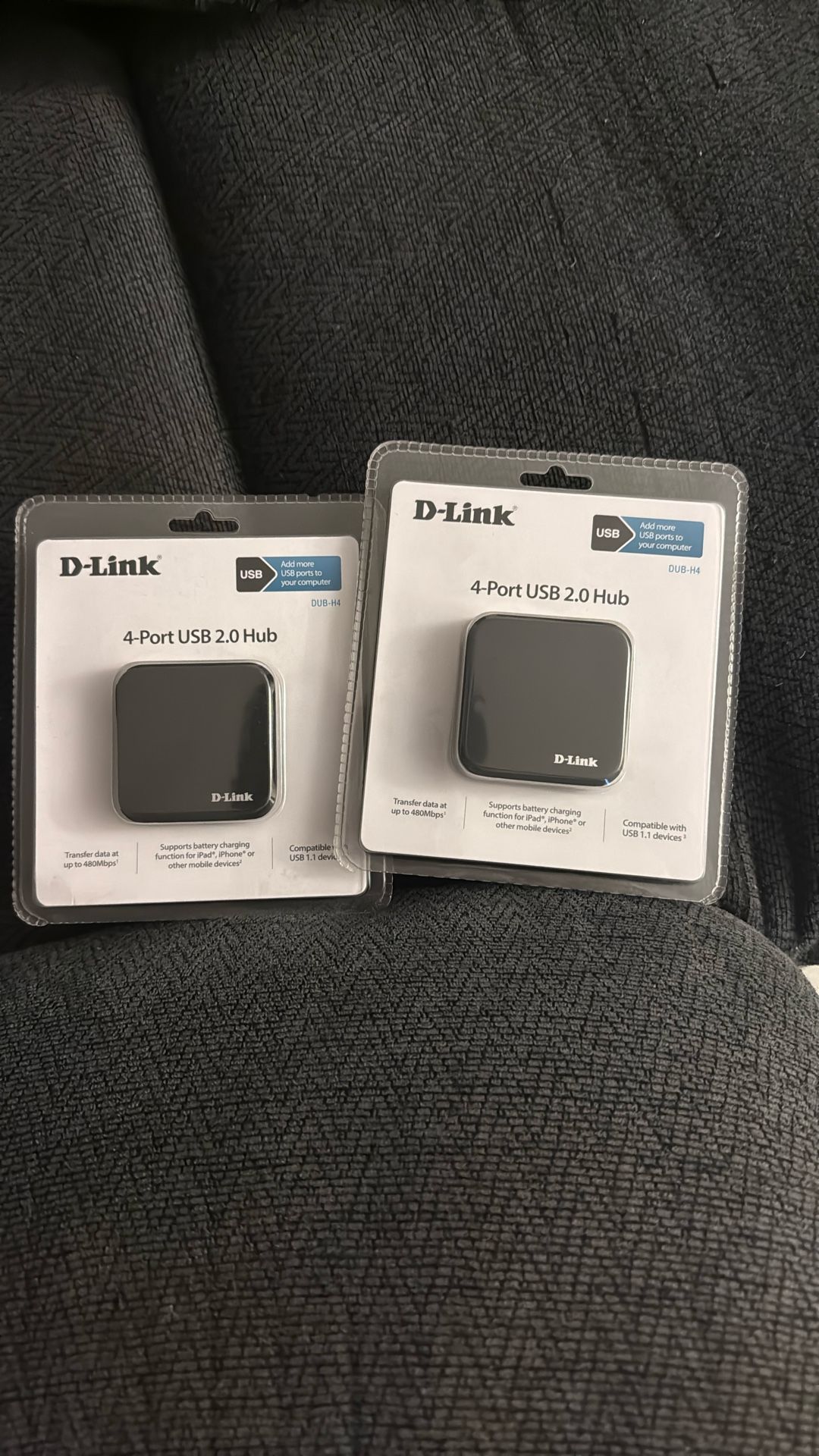 4 Port USB Hubs