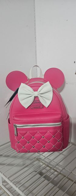 Loungefly Disney Minnie Mouse Classic Series Mini Backpack in pink