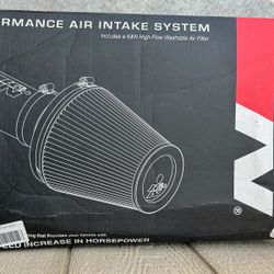 K&N 57-2570 Performance Air Intake System with Black Air Filter Wrap