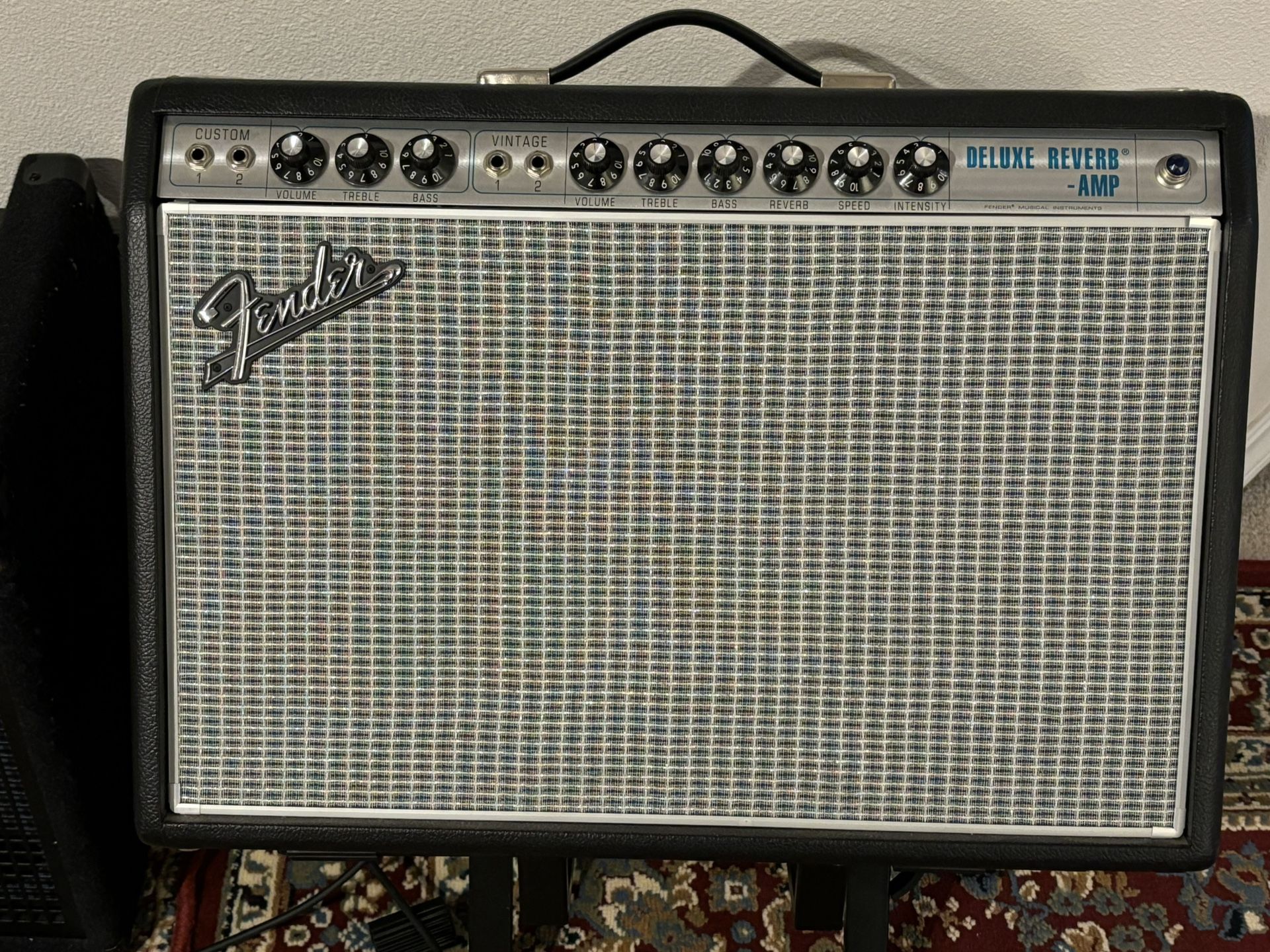 Used Fender '68 Custom Deluxe Reverb 1x12" 22-watt Tube Combo Amp