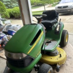 john deere ride mower