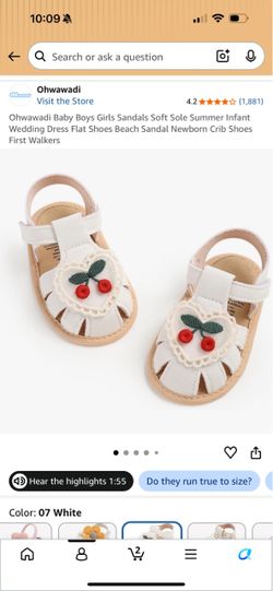 Baby girl shoes