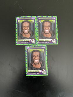 Lot Of 3 Marvin Harrison Jr Rookie Cards