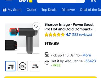 Sharper image Power percussion Pro Massager