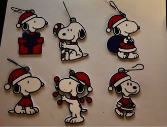 Snoopy Christmas Ornaments