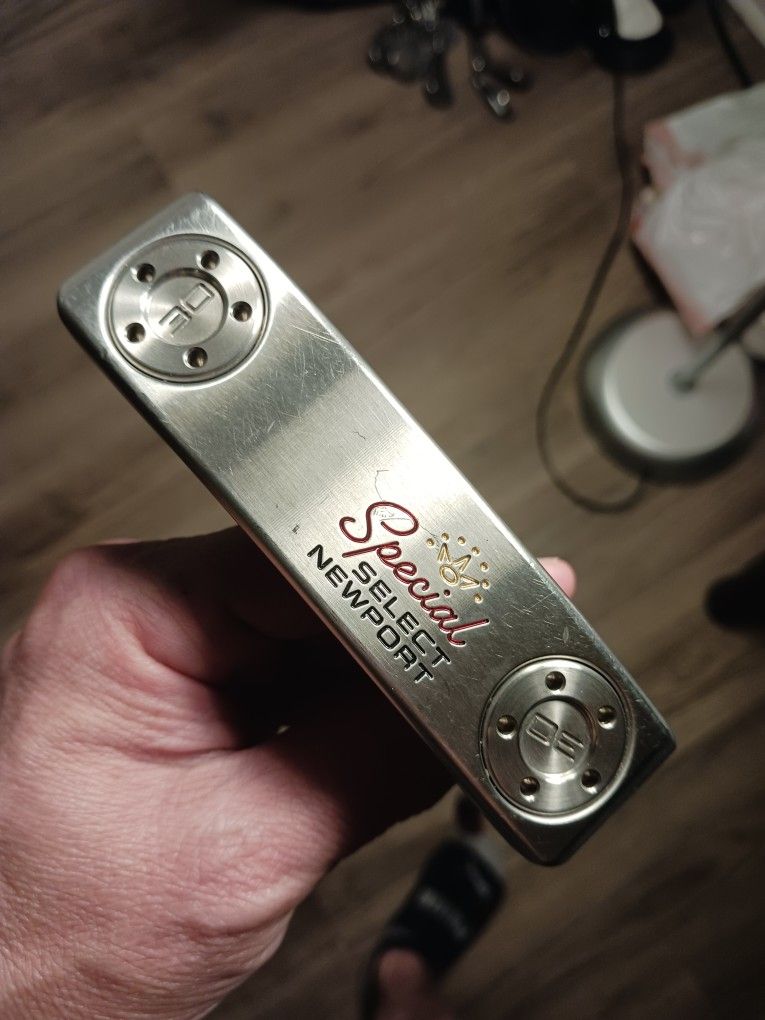 Poignée De Putter Scotty Cameron Custom Shop Matador Large - Gris/rouge - Neuve