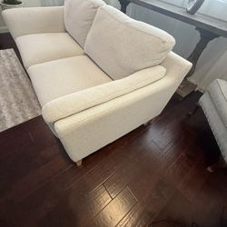 Loveseat and Oversized Chair