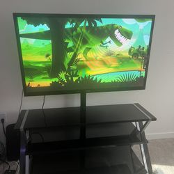 50” Inch tv With Stand 