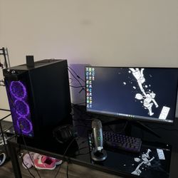 entire PC setup 