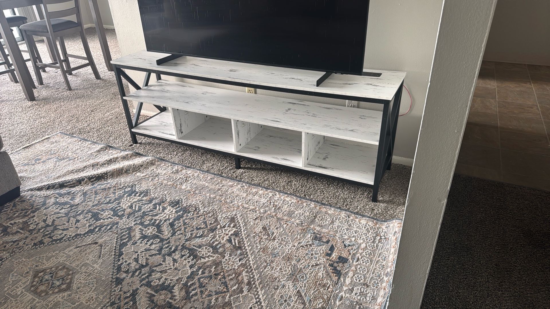 Tv Stand With LED Color Changing lights