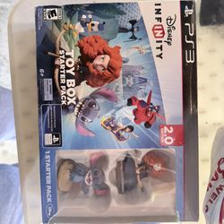 Disney Infinity 2.0 Toy Box Starter Pack PS3 – With Figures – Complete