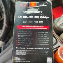 Schumacher 4 In 1 Portable 1000A Lithium Car Battery Jumpstarter 