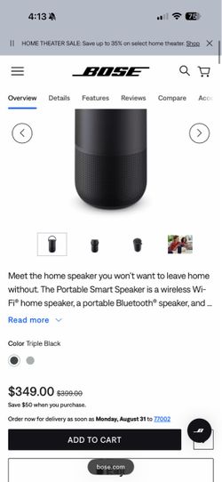 Bose 360 degree Portable Speaker