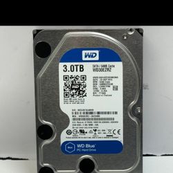 Western Digital 3tb Hard Drive 
